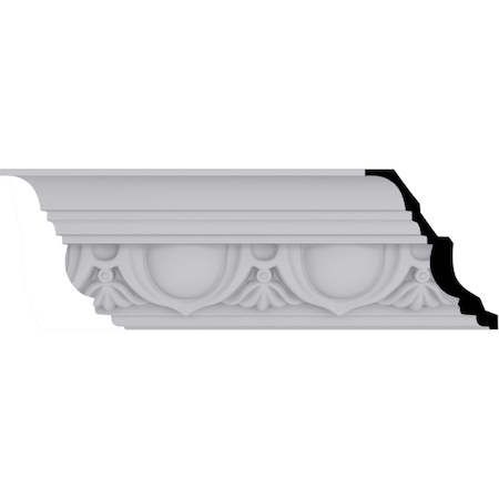 Ekena Millwork 7 3/8"H x 6 1/8"P x 9 5/8"F x 94 1/2"L, (7 3/8" Repeat), Artis Crown Moulding MLD07X06X09AR
